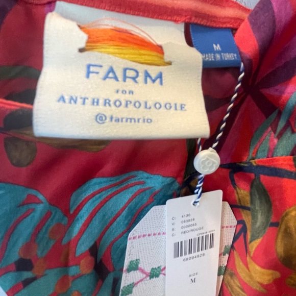 Farm Rio Halter Maxi Dress size Medium - Picture 4 of 4